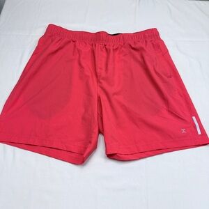 Xersion Men's Vibrant Red Athletic Shorts